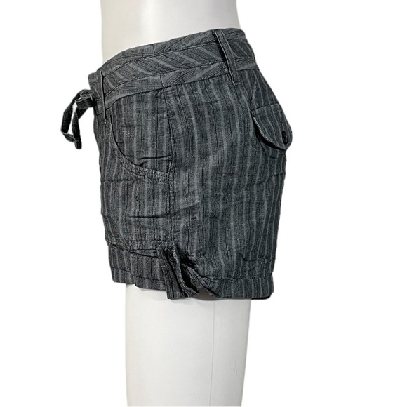 Banana Republic Gray Striped Shorts - Picture 3 of 8